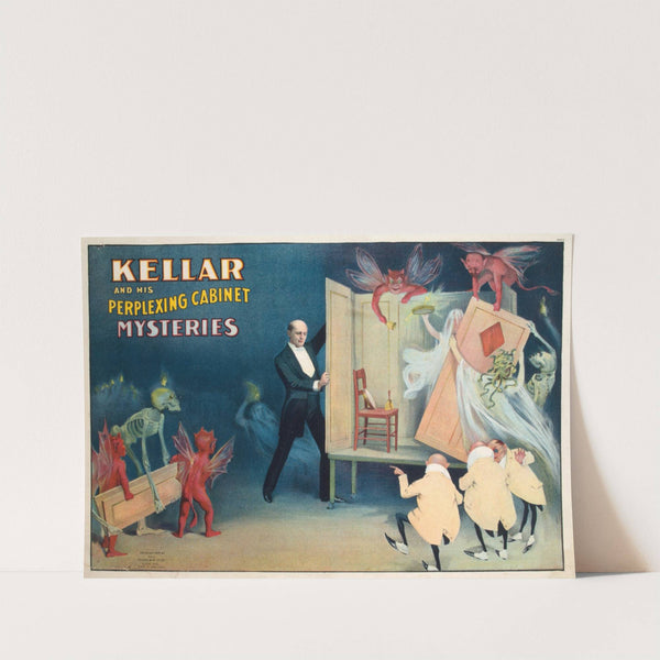 Kellar and his perplexing cabinet mysteries (1894) by Strobridge & Co. Lith.