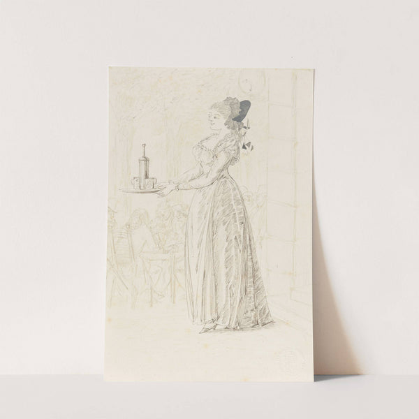 Kellnerin (1784) by Johann Jakob Lutz