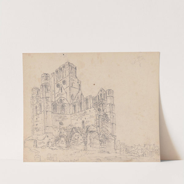 Kelso Abbey, Scotland by James Moore