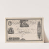 Renfrewshire Banking Company one pound note (1820-1829) by Perkins & Heath