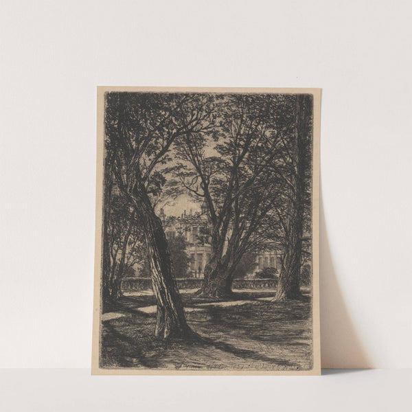 Kensington Gardens, no. 1 (1859) by Francis Seymour Haden