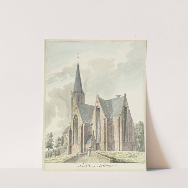 Kerk te Aalsmeer by Hendrik Tavenier
