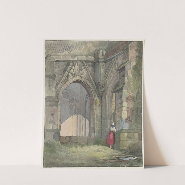 Kerkportaal by Reinier Craeyvanger