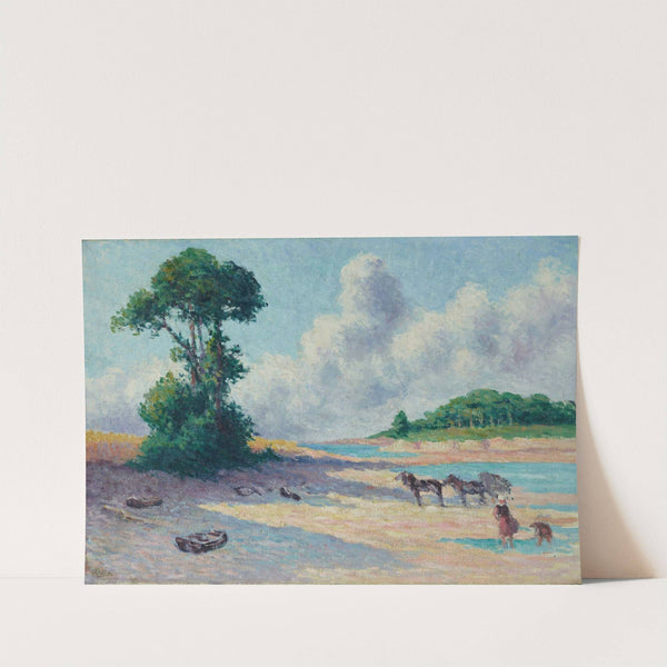 Kermouster, Embouchure du Trieux (circa 1914-1915) by Maximilien Luce