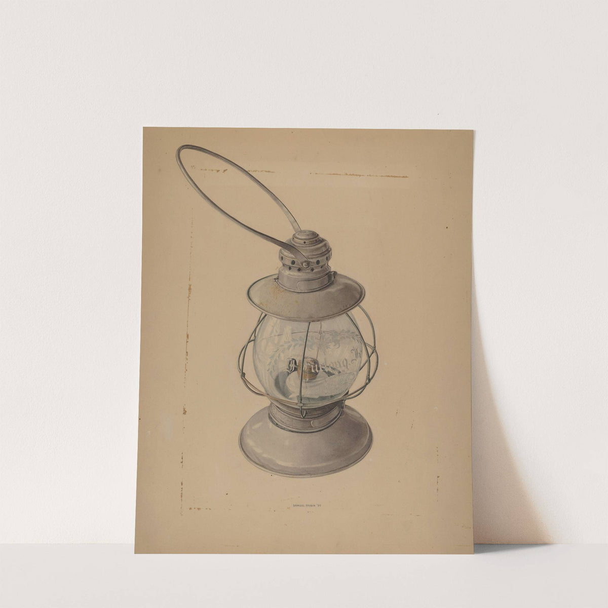 Kerosene Lantern by Samuel Faigin