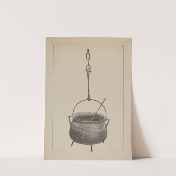 Kettle with Spoon by Benjamin Resnick