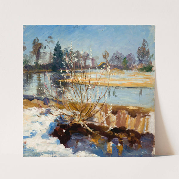 Kevadmaastik (1928) by Lilly Walther