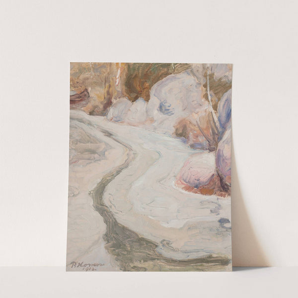 Kevätaurinko purolla (Spring sun on the stream) by Pekka Halonen