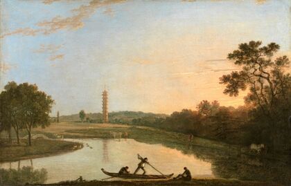Kew Gardens- The Pagoda and Bridge