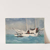 Key West, Hauling Anchor (1903) by Winslow Homer