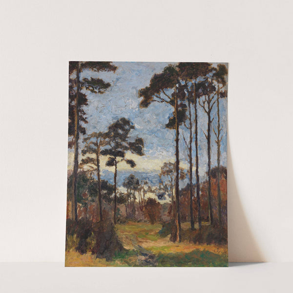 Kiefern auf dem Ettersberg (1899) by Christian Rohlfs