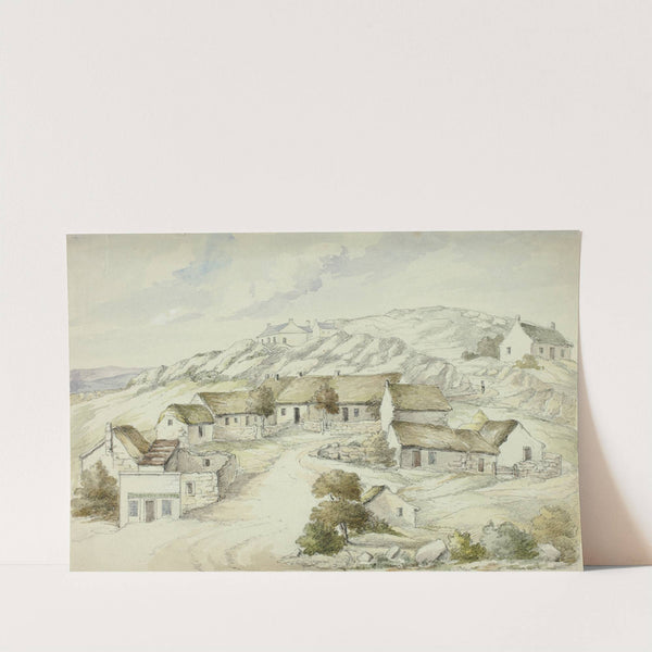 Kilkenny Village from the Rocks by Elizabeth Murray