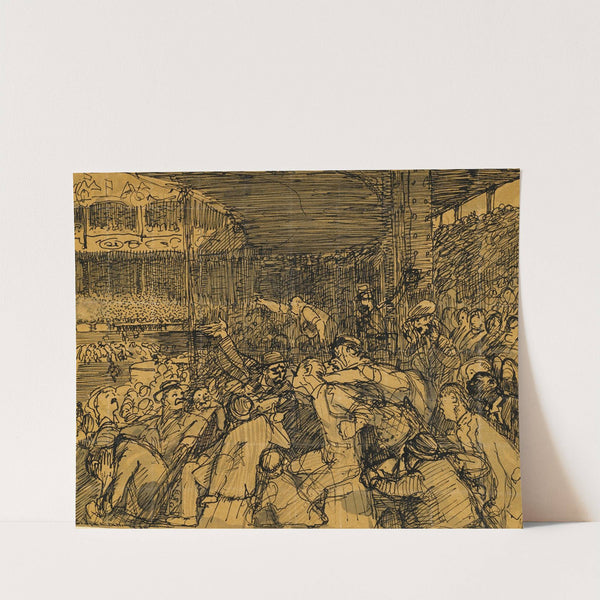 Kill the umpire by George Wesley Bellows