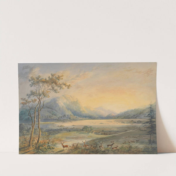 Killarney Lakes from Lord Kenmare’s Deer Park by John Laporte