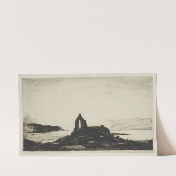 Killundine Castle, Sound of Mull, Argyll (1929) by David Young Cameron