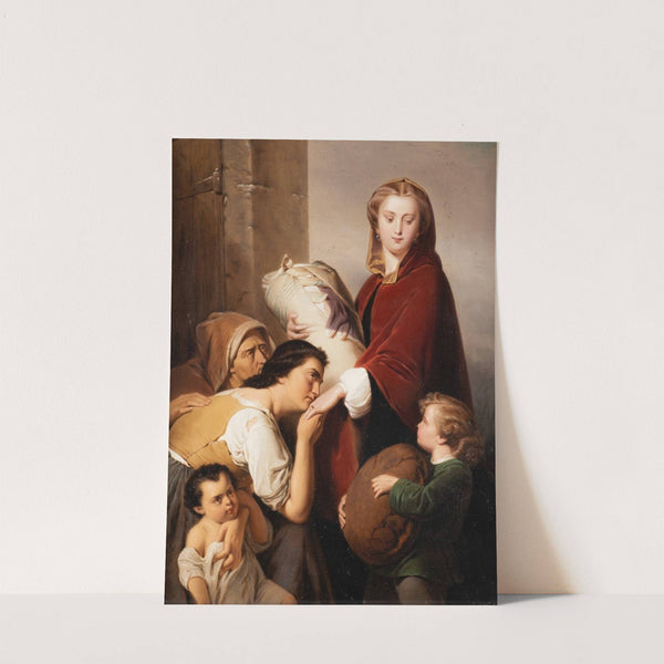 Kind alms by Louis Ammy Blanc