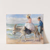 Kind, auf einem Esel reitend (1901) by Max Liebermann