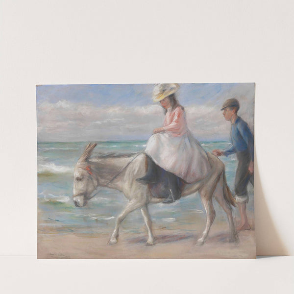 Kind, auf einem Esel reitend (1901) by Max Liebermann