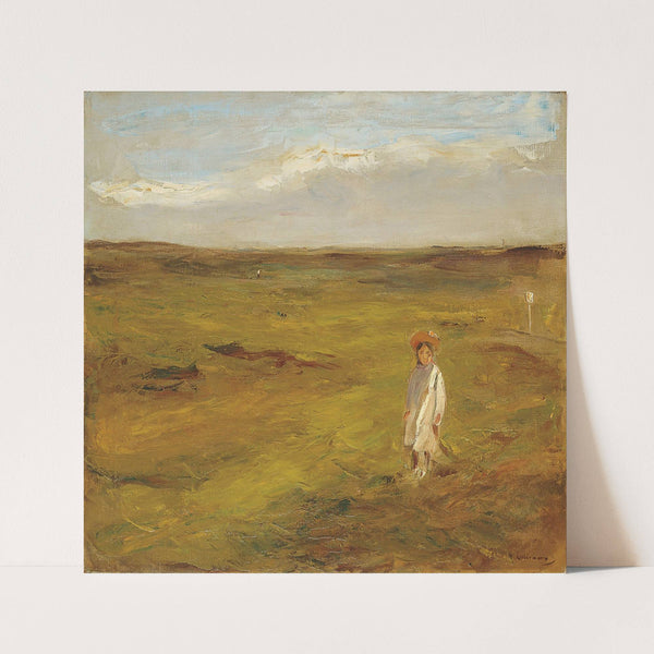 Kind in den Dünen (1907) by Max Liebermann