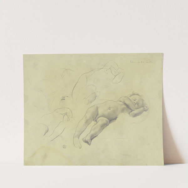 Kinderakt by Karl Stauffer-Bern