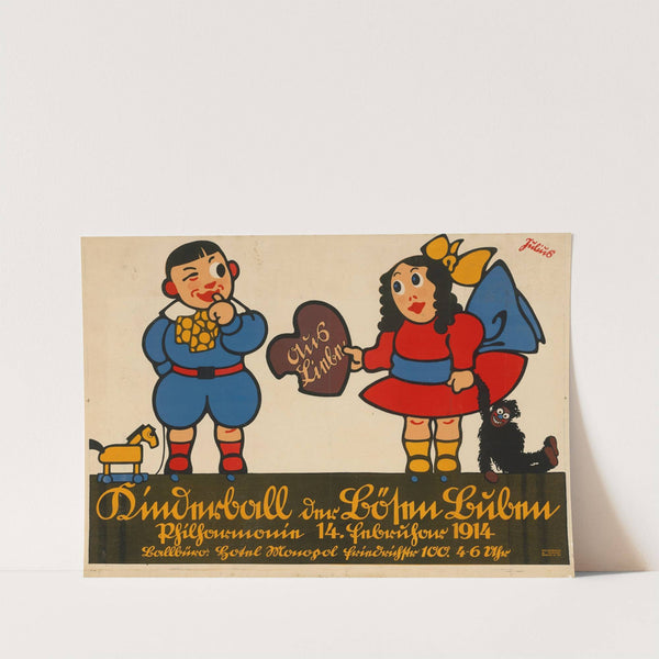 Kinderball der Bösen Buben (1914) by Julius Klinger