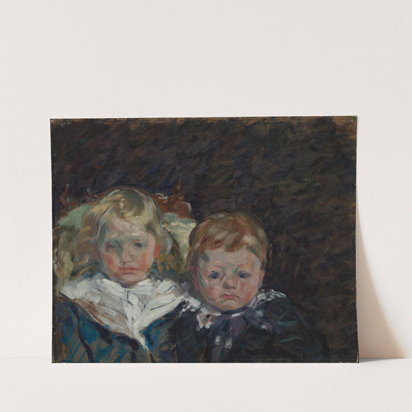 Kinderdoppelbildnis by Roland Maser