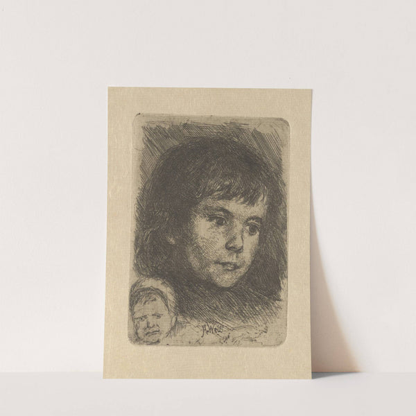 Kinderkopf (1893) by Albert Welti