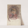 Kinderportretje, en face by Martinus van Andringa