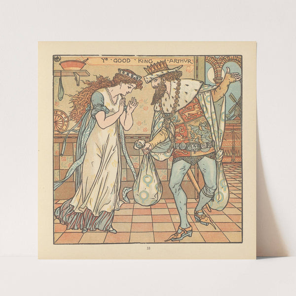 My Lady’s Garden (1876) by Walter Crane