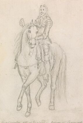 King Charles I of England, Mounted