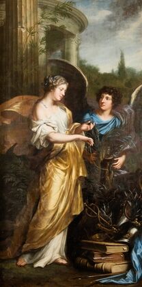 King Charles XI’s upbringing. Allegory