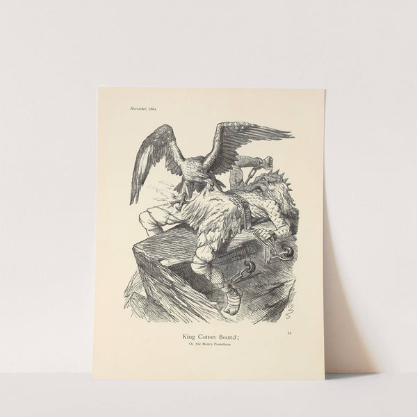 King Cotton Bound by Sir John Tenniel