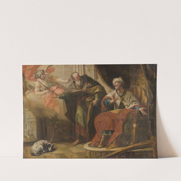 King David And Ahiphotel by Gaspare Diziani