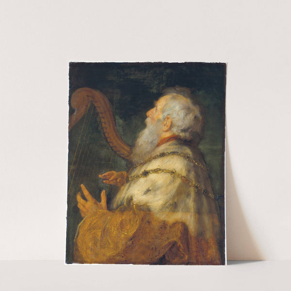 King David Playing the Harp (ca. 1616) by Peter Paul Rubens