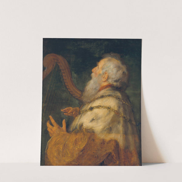 King David Playing the Harp by Peter Paul Rubens