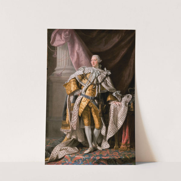 King George III In Coronation Robes (circa 1765) by Allan Ramsay