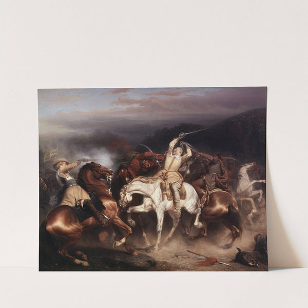 King Gustav II Adolf of Sweden at Stuhm by Carl Wahlbom