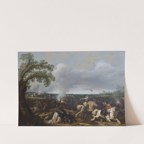 King Gustav II Adolf of Sweden at the Battle by Lützen November 16th, 1632 by Jan Asselijn