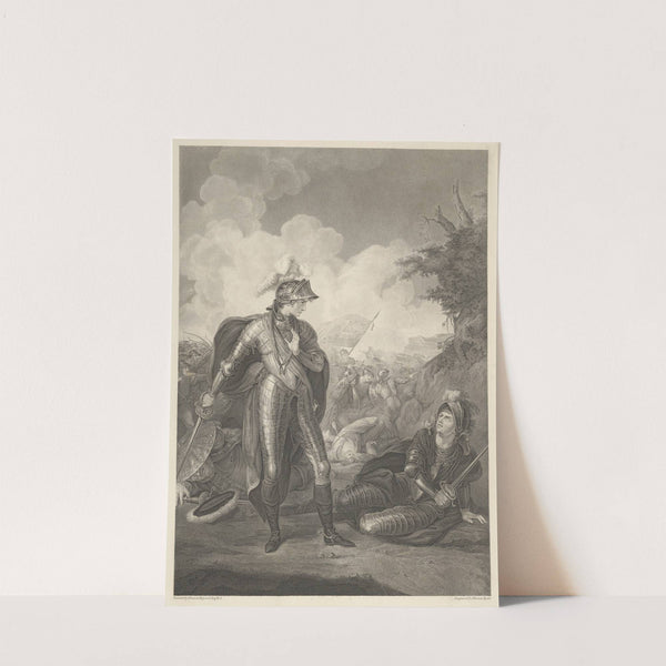 King Henry IV, Part I; Act V, Scene iv, Plain near Shrewsbury. Prince Henry, Hotspur & Falstaff (1803) by John Francis Rigaud