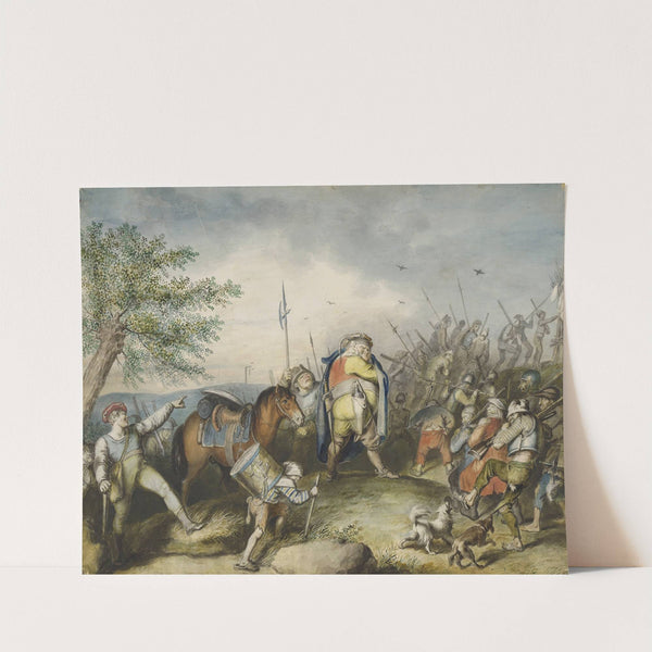 King Henry IV, pt. 1, IV, 2, public road near Coventry (1829) by Johann Heinrich Ramberg