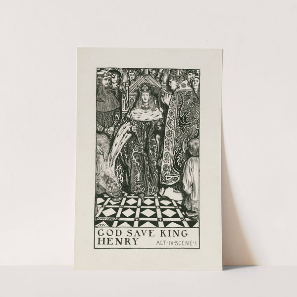 King Henry VI, part 1; God save King Henry Act IV Scene I (1900) by Byam Shaw