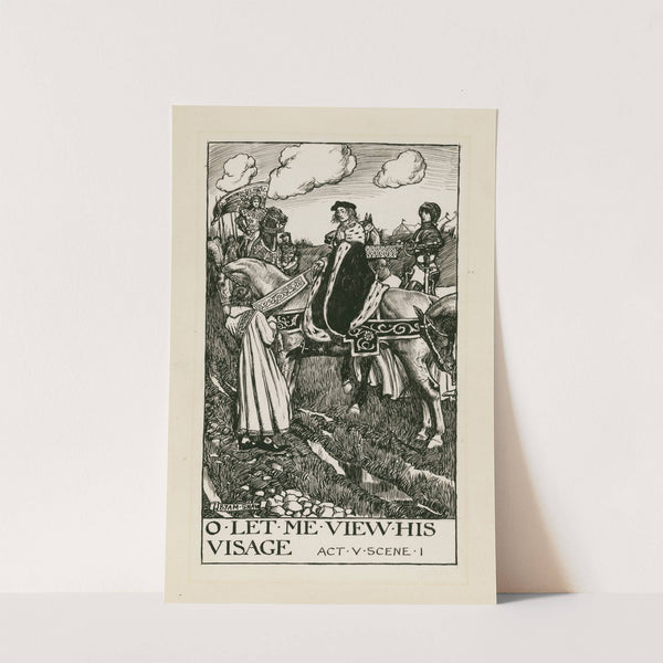 King Henry VI, part 2; O let me view his visage Act V Scene I (1900) by Byam Shaw