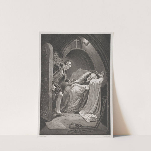 King Henry VI, Part I; Act II, Scene V, A Room in the Tower (The Death of Mortimer) (1792) by James Northcote