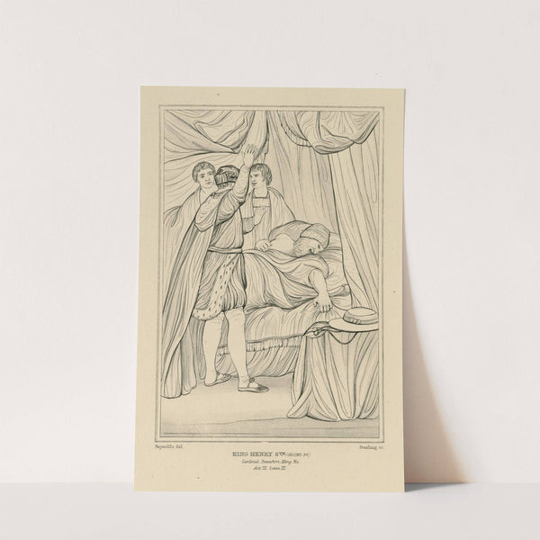 King Henry VI, second part, act III, scene 3 (19th century) by William Francis Starling