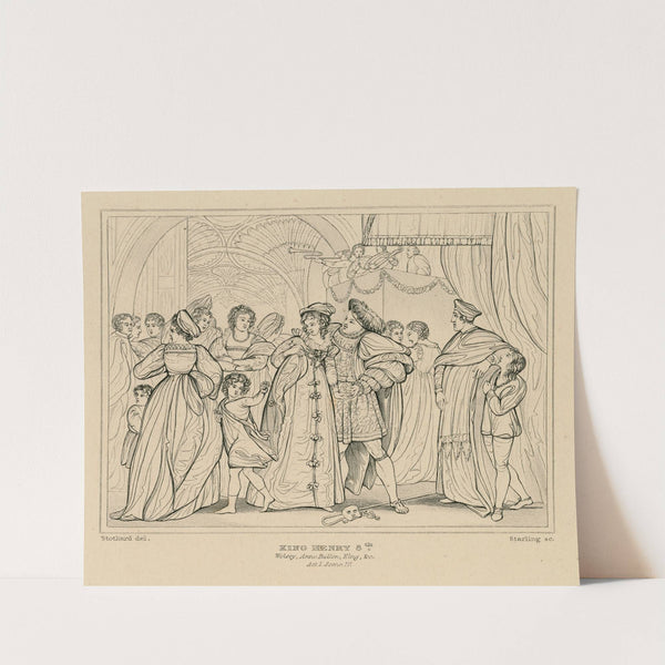 King Henry VIII, act 1, scene 4 (19th century) by William Francis Starling