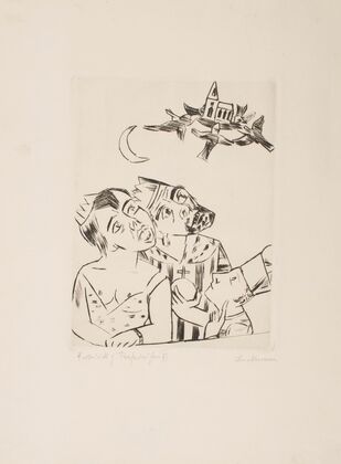 King Jerum, Queen Würgipumba, Ursulus and the Flying Church (1923)