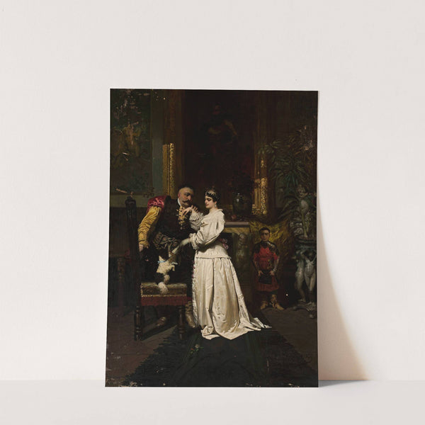 King John III Sobieski and Marysieńka by Wandalin Strzałecki