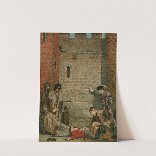 King John, IV, 3, the death of Arthur by Alexandre Bida