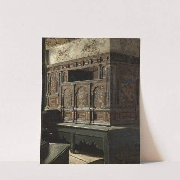 King Karl IX's Bedchamber at Gripsholm by Emma Sparre