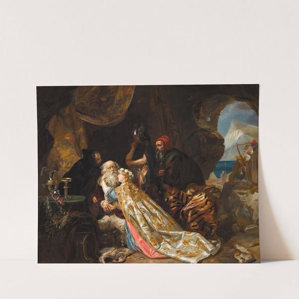 King Lear and Cordelia (1857) by Edward Matthew Ward